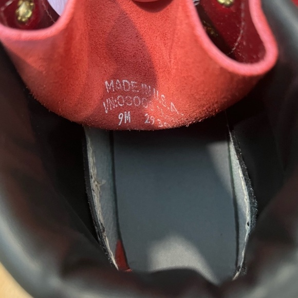 L.L. Bean Red and Black Winter Boots - Picture 5 of 5